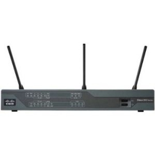 Cisco 897VA IEEE 802.11n Wireless Router, part C897VAW-A-K9, for secure small office networking in the ISM band.