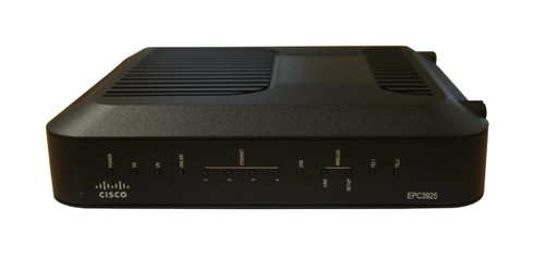 Cisco EPC3925 wireless modem router, dual-band Wi-Fi, is ideal for home internet connectivity.