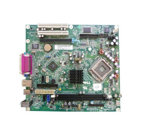 Dell 0HM670 motherboard for OptiPlex 320 desktop, featuring key components and reliable system board performance.