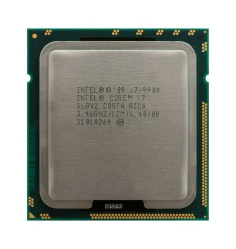 Dell D1N3W Intel i7-990X 6-core 3.46GHz processor for high-performance desktop computing.