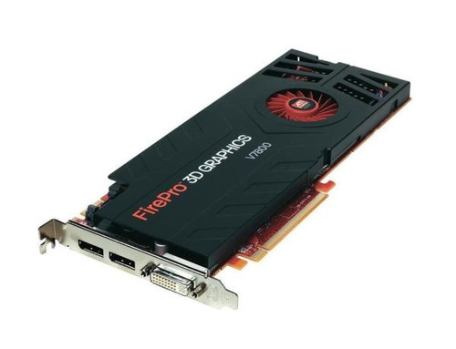 HP ATi FirePro V7800 2GB DDR5 graphics card, DVI/2 display ports, ideal for professional graphics and CAD work.