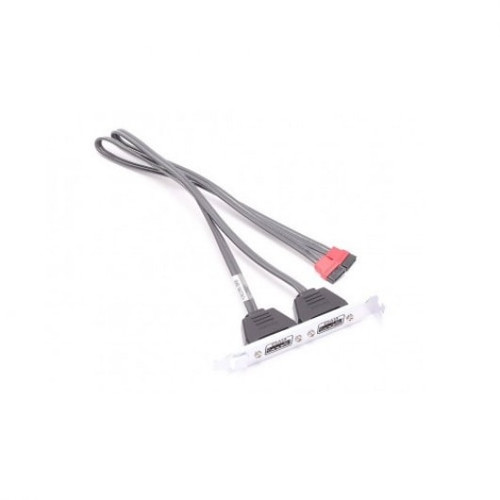HP GM110AA eSATA PCI Cable Kit for data transfer, durable connector, suited for desktop installations.