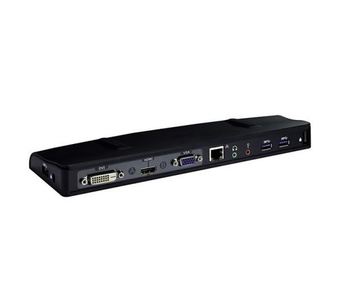 HP P5Q61UT 200W Thunderbolt 3 Dock for Zbook; compact, versatile docking station for professional laptop connectivity.