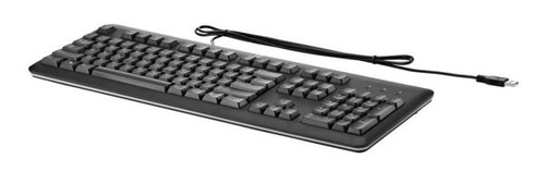 HP USB Standard Keyboard QY776AA#ACB, PC, sleek design, full-size keys for comfortable typing.