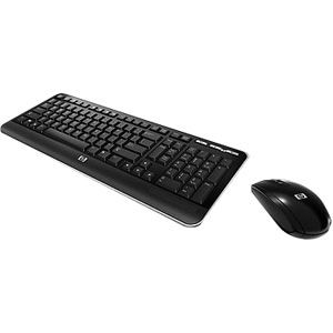 HP - H4B79AA - Wireless Keyboard Mouse Combo USB 1000dpi