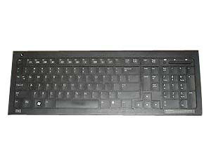 HP Wireless Keyboard US English, Model 579710-001, compact design for desk setup and everyday typing