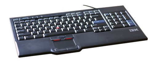 IBM 02R0426 USB Keyboard with UltraNav Korean for ThinkPad, ergonomic, wired, dual-function keys, office use