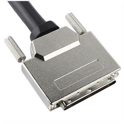 IBM 15-inch Interposer Cable VHDCI to HD68, Part 19P0482, for seamless data transfer in networking setups.