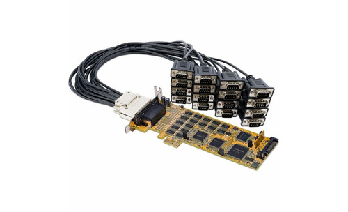 IBM 37L1449 16-port PCI card with clip-on connector, ideal for server networking, 5V PCI expansion.