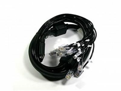 IBM 40K9605 H Serial Port Breakout Cable for BladeCenter, durable connector, ideal for server hardware connections.