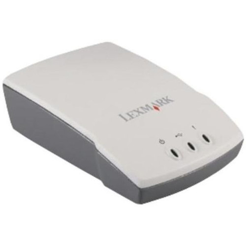 IBM N4000e Fast Ethernet USB Print Server 14T0030, 100Mbps RJ-45, ideal for network printing.