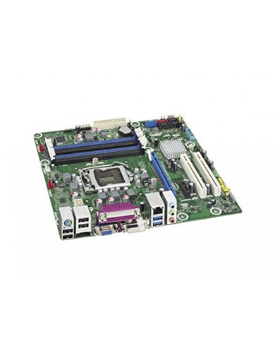 Intel B75-EXPRESS LGA-1155 Micro ATX motherboard with 32GB DDR3-1600MHz for PC building and upgrades.