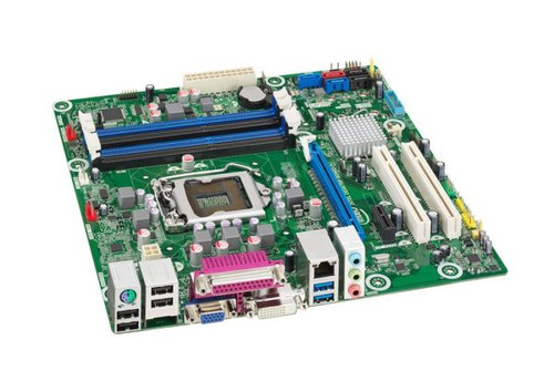Intel BLKDQ77CP EXECUTIVE Q77 Express LGA-1155 DDR3 Micro ATX motherboard for business and home PC builds.