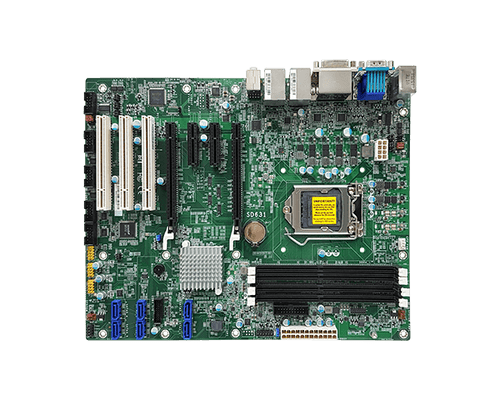 Intel D50358-001 S771 1333FSB DDR2 SSI EEB RET Motherboard for server and workstation builds.