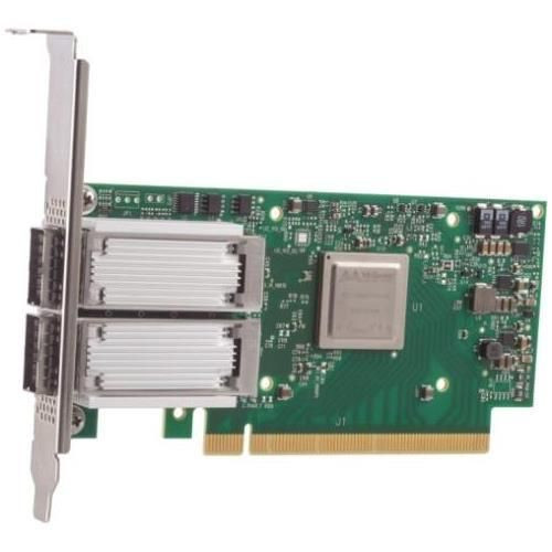 Lenovo Mellanox ConnectX-4 PCIe 3.0 x8 40GbE Adapter for high-speed data networking, server connection.