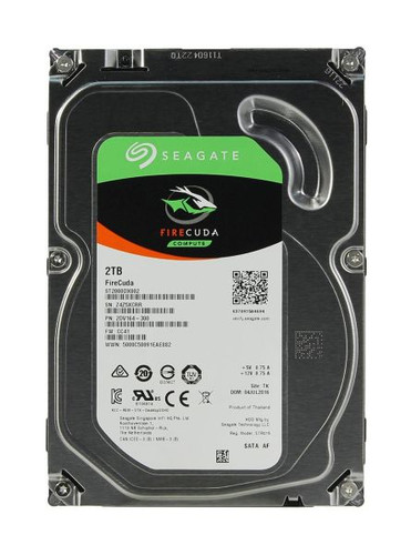Seagate - 2DV164-300 - SSHD 2TB SATA 6Gb/s 7200RPM 3.5"