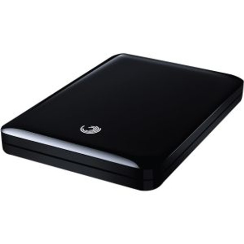 Seagate FreeAgent GoFlex 1TB external hard drive with USB 2.0 for portable data storage and transfer.