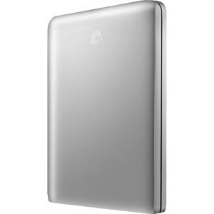 Seagate FreeAgent GoFlex 500GB External Hard Drive Silver for data storage with USB 2.0 connectivity.