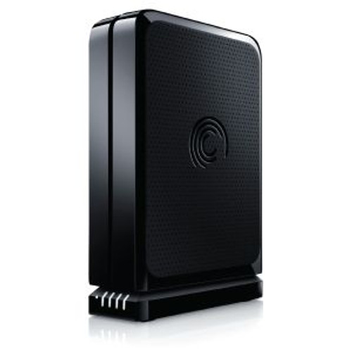 Seagate FreeAgent GoFlex Desk 2TB external hard drive with USB 3.0, compact, portable storage for backup and data transfer.