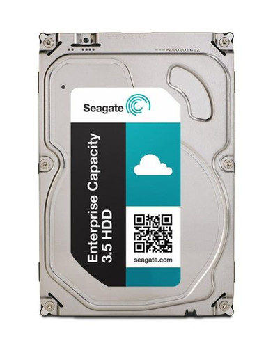 Seagate ST4000NM0134 4TB 7200RPM SAS 12Gb/s enterprise HDD with 128MB cache for data storage.