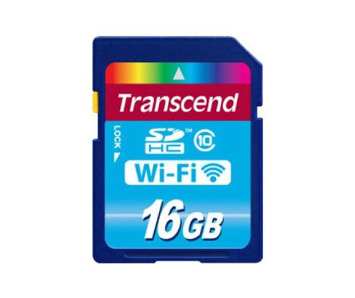 Transcend - TS16GWSDHC10 - SDHC Card 16GB Class 10 Wi-Fi