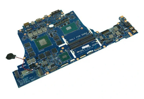 Alienware 17 R3 motherboard with Intel I7-6820HK, high-performance laptop repair part, Dell gaming device.