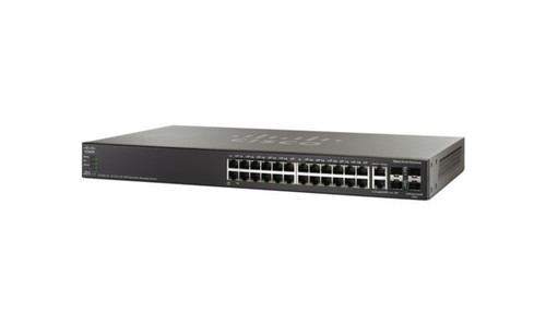 Cisco - SF500-24P - Network Switch 24-Port 10/100 Stackable Managed