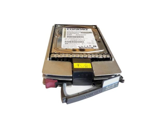 Compaq 36.4GB 10,000RPM Ultra-3 Wide SCSI hot-plug 3.5-inch hard drive for servers and data storage.