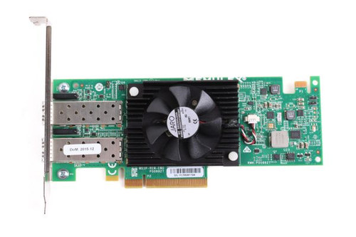 DDF4D Dell 10GbE Dual-Ports SFP+ PCIe 3.0 x8 CNA for high-performance network connectivity.