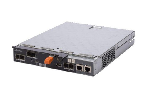 Dell 0WVM12 Quad-Ports SAS 12Gb/s Controller for PowerVault MD3400/MD3420, high-speed storage management.