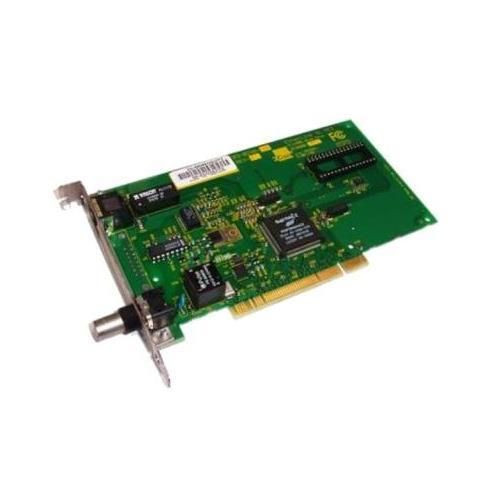 Dell 128FW network card with RJ45 and BNC connectors, ideal for data and video network connections.