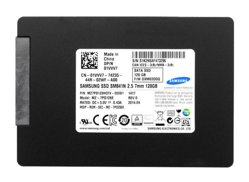 Dell 128GB SATA 6Gb/s 2.5-inch SSD for reliable data storage and fast system performance.
