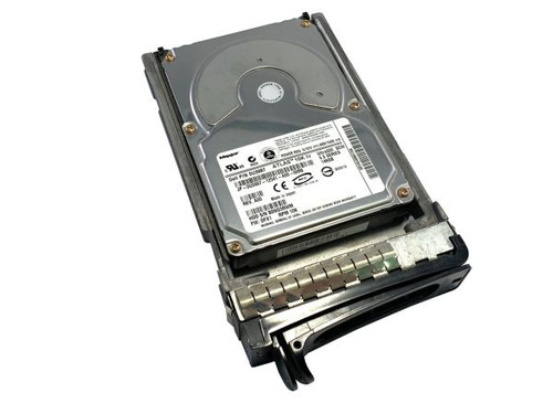 Dell 146GB Ultra-320 SCSI 80-Pin Hot Swap 10K RPM 8MB Cache 3.5" internal hard drive for Poweredge servers.