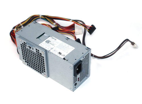Dell 250W power supply for Inspiron, OptiPlex, Vostro desktops, compact, reliable, essential for system power needs.