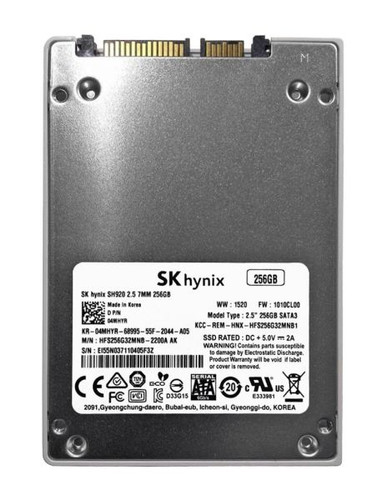 Dell - 4MHYR - SSD 256GB SATA 6Gb/s 2.5"