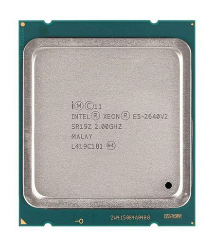 Dell 338-BDHE Intel Xeon E5-2640V2 8-Core Server CPU, socket FCLGA2011, for enterprise use.
