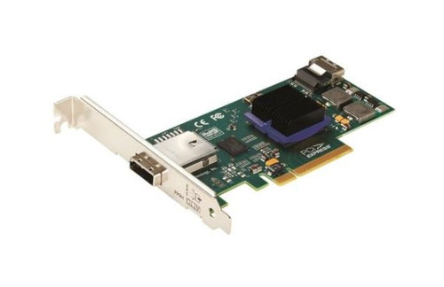 Dell A5564972 4-Ports SAS/SATA PCIe 2.0 HBA for server storage, internal/external use, low profile design.