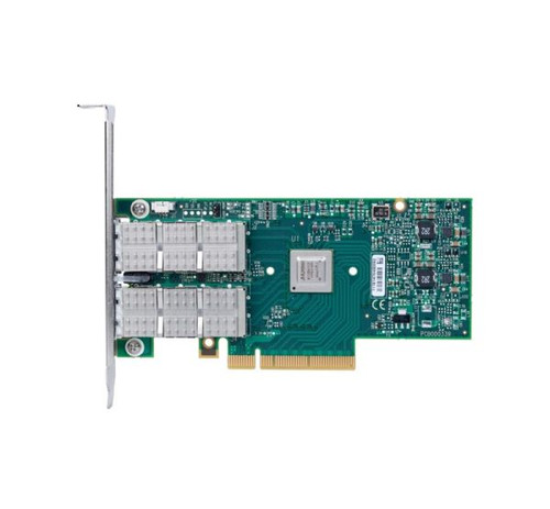 Dell A7547032 ConnectX-3 Pro VPI Dual-Port QSFP FDR IB & 40/56GbE PCIe 3.0 x8 Network Adapter for high-speed data transfer.