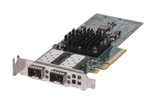 Dell Broadcom 57402 10G SFP Dual Port PCIe Low Profile Adapter for high-speed networking.