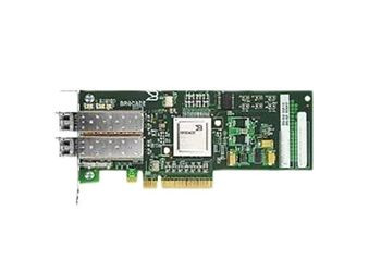 Dell Brocade 825 FC HBA, Part 406-10281, full-height device for high-speed Fibre Channel storage networking.