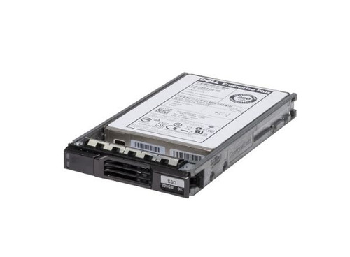 Dell Compellent 200GB SAS 6Gb/s Write Intensive 2.5-inch SSD with tray, ideal for high-performance storage solutions.