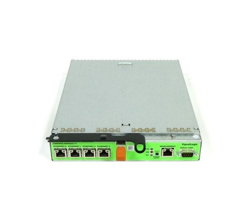 Dell EqualLogic Type 11 Controller Module PS6100 PS6100E 7V250 for storage array management and connectivity.