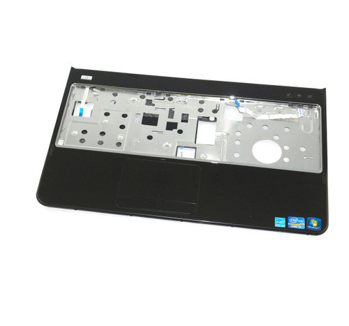 Dell H7CH9 black laptop palmrest for Inspiron 3737/5737, durable design, replacement part for keyboard and touchpad area.