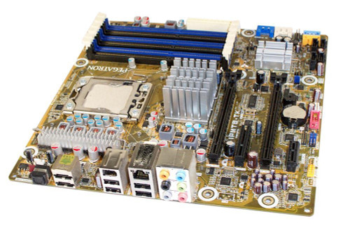 HP 594415-002 System Board Socket LGA1366 Pavilion Elite Desktop PC Motherboard