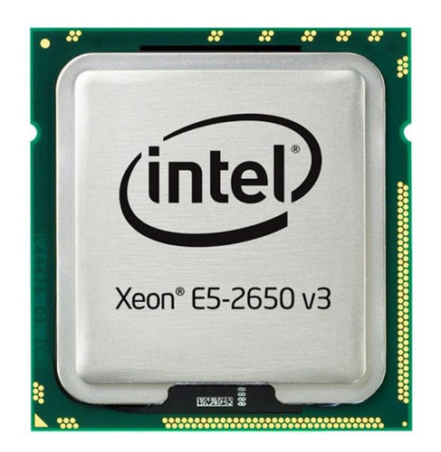 Dell Intel Xeon E5-2650V3 10-Core Processor, Socket FCLGA2011-3, high-performance for servers and workstations.