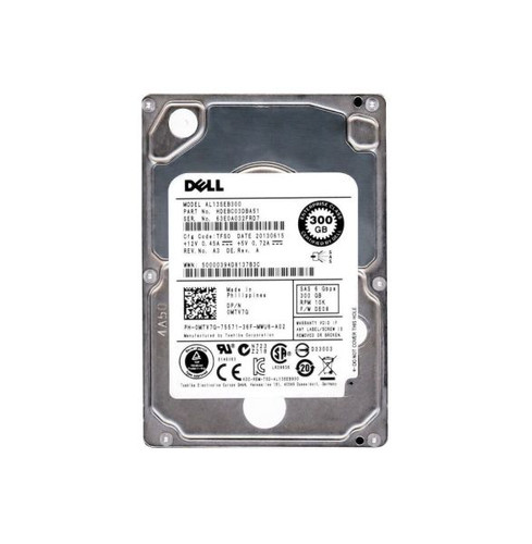 Dell MTV7G 300GB SAS 10K 2.5-inch Internal Hard Drive