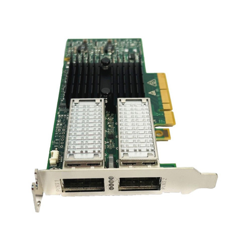 Dell NHYP5 Mellanox Connectx-4 Dual Port 100G Ethernet PCIe Network Card for high-speed server connectivity.