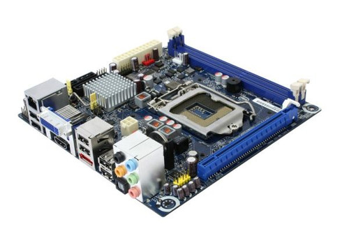 DH57JG Intel H57 LGA-1156 DDR3 Mini-ITX Motherboard for desktop PC builds with integrated graphics option