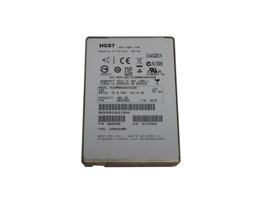 HITACHI Ultrastar SSD800MM 400GB SAS 12Gb/s 2D NAND MLC 3.5" enterprise storage for data centers.