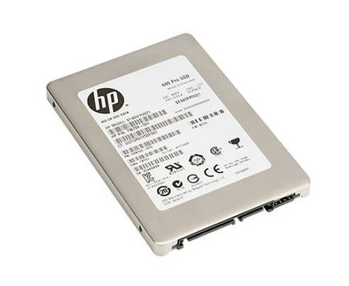 HP 128GB MLC SATA SSD 6Gbps 2.5-inch internal drive for fast storage and data transfer.